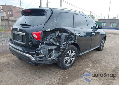 2020 Nissan Pathfinder Sl 4Wd z USA, uszkodzony, nr VIN 5N1DR2CM9LC610544